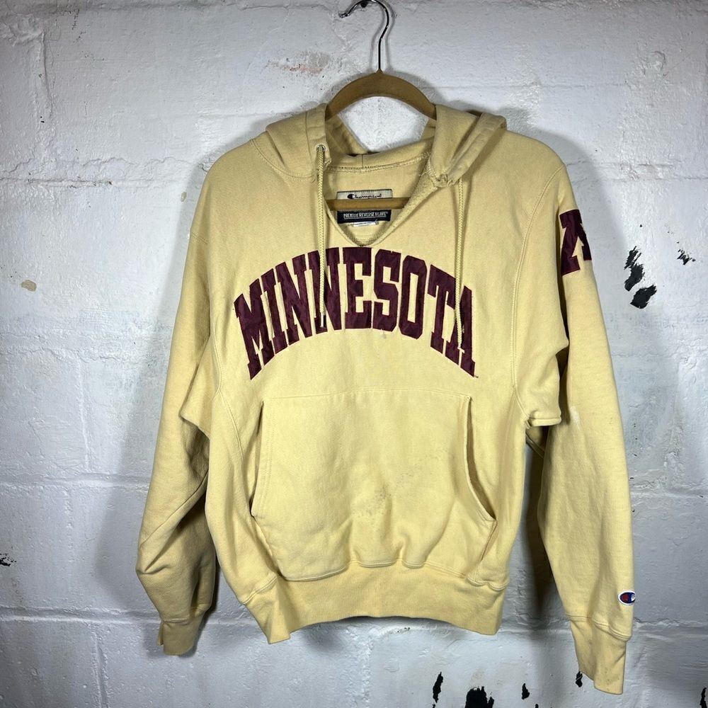 Vintage Minnesota Gophers Champion Reverse Weave Hoodie